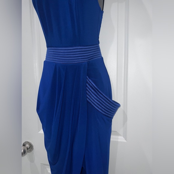 Zhivago Miracle Halter Midi Dress Navy New - Picture 5 of 9